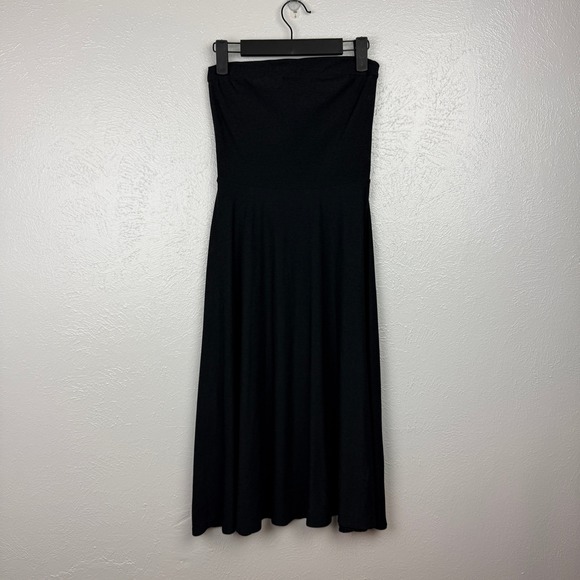 NWT Reformation Myles High Rise Denim Maxi Skirt Vana Black Wash Size 29 - Picture 2 of 9